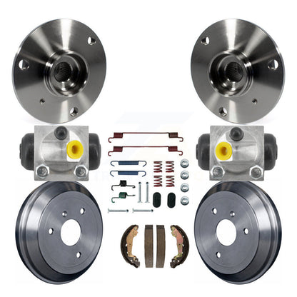 Wheel Cylinders And Drum & Shoes Hardware Hub Bearing Rear Kit For Smart Fortwo