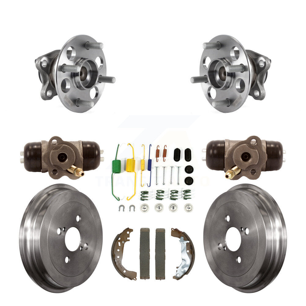 Wheel Cylinders And Drum & Shoes Hardware Hub Bearing Rear Kit For Toyota Yaris