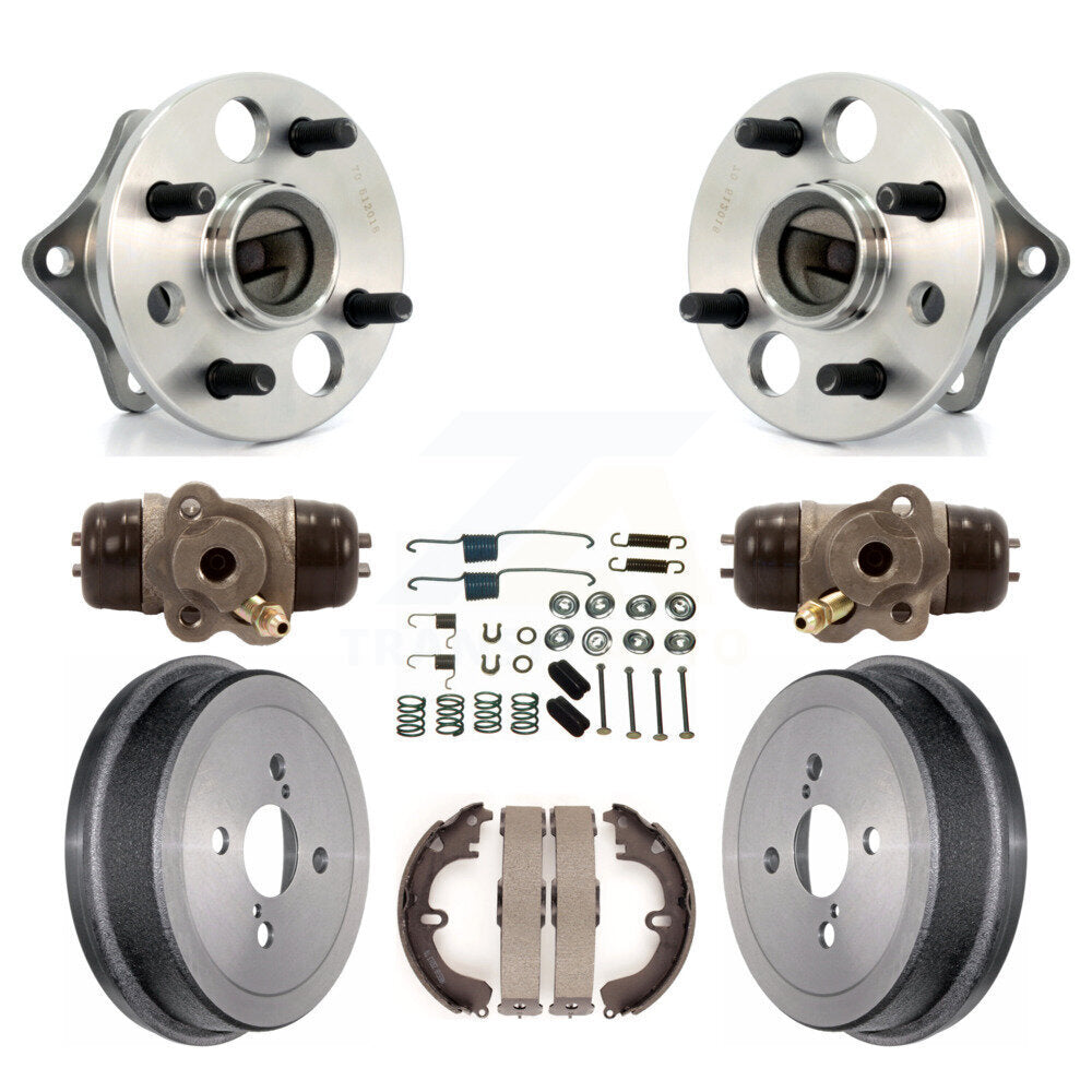 Wheel Cylinders & Drum Shoes Hardware Hub Bearing Rear Kit For Toyota Corolla