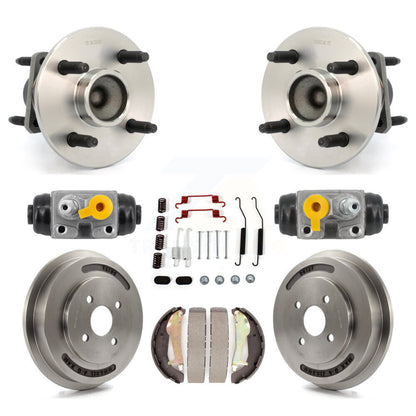 Wheel Cylinders & Drum Shoes Hardware Hub Bearing Rear Kit (8Pc) For Chevrolet