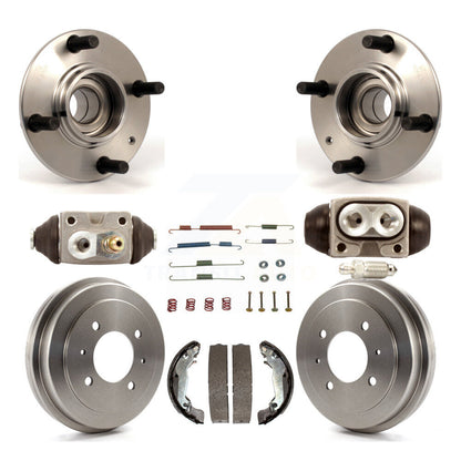 Wheel Cylinders & Drum Shoes Hardware Hub Bearing Rear Kit For Hyundai Elantra