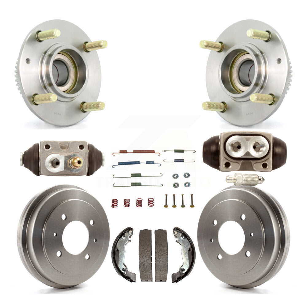 Wheel Cylinders & Drum Shoes Hardware Hub Bearing Rear Kit For Hyundai Elantra