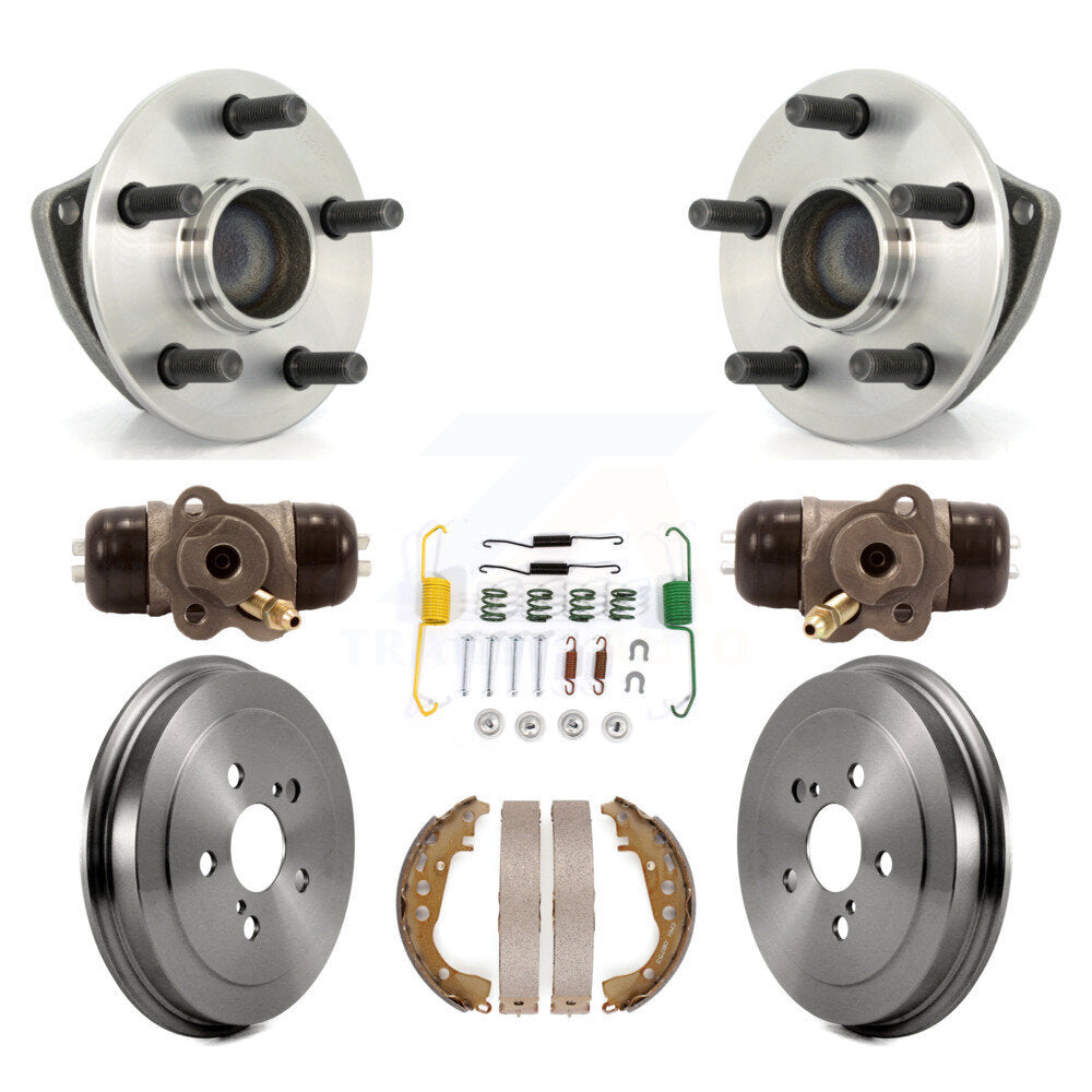 Wheel Cylinders And Drum & Shoes Hardware Hub Bearing Rear Kit For Toyota Celica