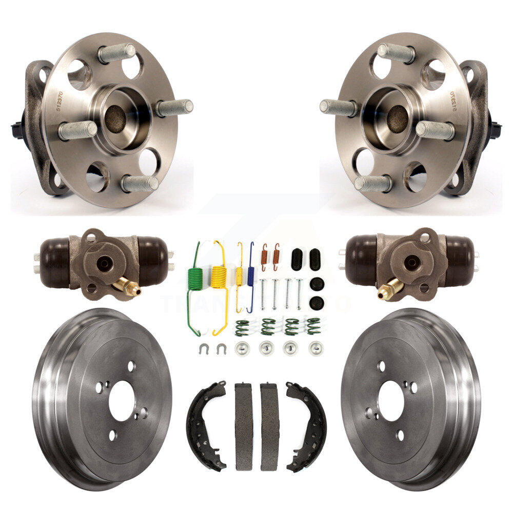 Wheel Cylinders And Drum & Shoes Hardware Hub Bearing Rear Kit For Toyota Yaris