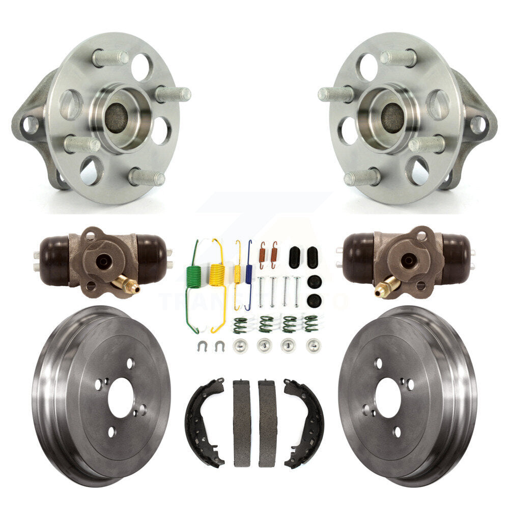 Wheel Cylinders And Drum & Shoes Hardware Hub Bearing Rear Kit For Toyota Yaris