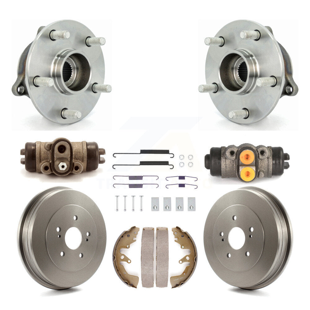Wheel Cylinders And Drum & Shoes Hardware Hub Bearing Assembly Rear Kit For