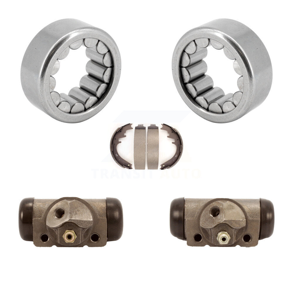 Wheel Cylinders And Drum Shoes Bearing Rear Kit For Ford F-150 Dodge Ram 1500