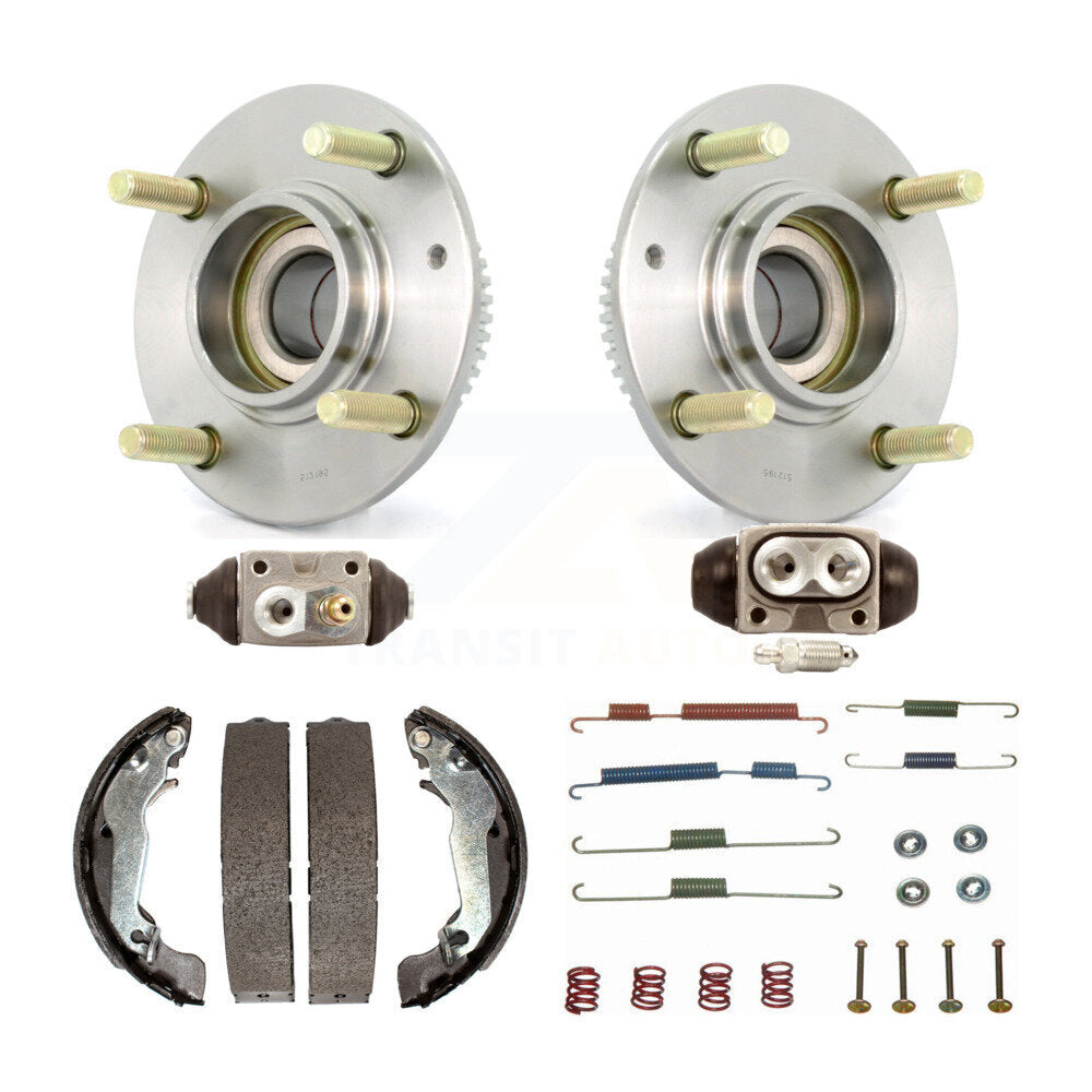 Wheel Cylinders And Drum Shoes Hardware Hub Bearing Rear Kit For Hyundai Elantra