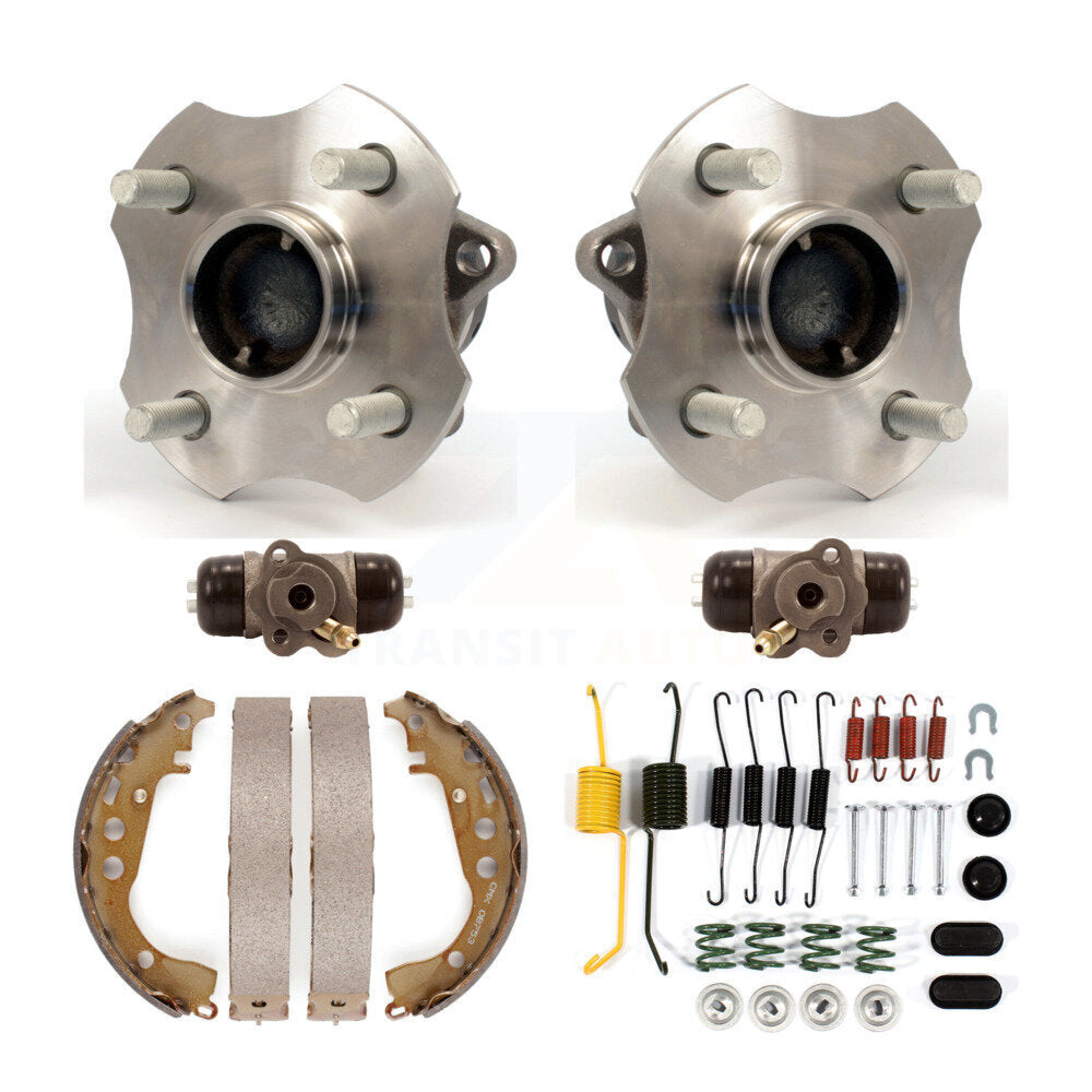 Wheel Cylinders And Drum Shoes Hardware Hub Bearing Rear Kit (6Pc) For Scion xB