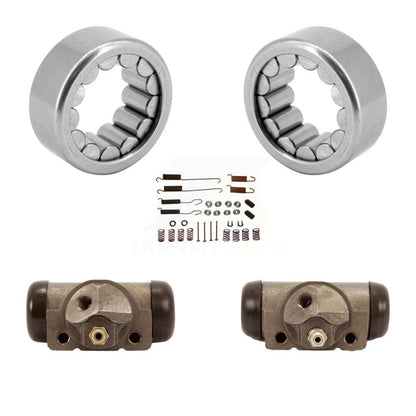 Wheel Cylinders And Hardware Bearing Rear Kit For Ford F-150 Dodge Ram 1500 2500
