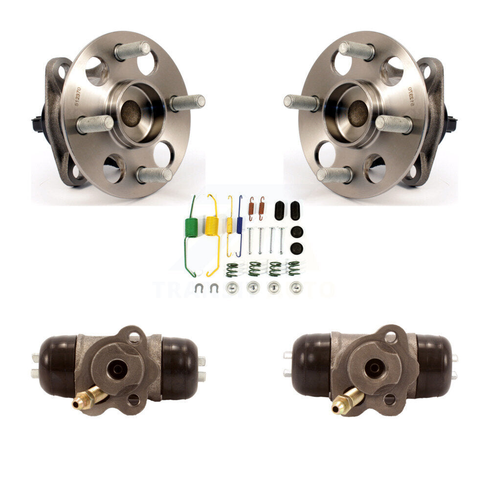 Wheel Cylinders And Hardware Hub Bearing Assembly Rear Kit For Toyota Yaris