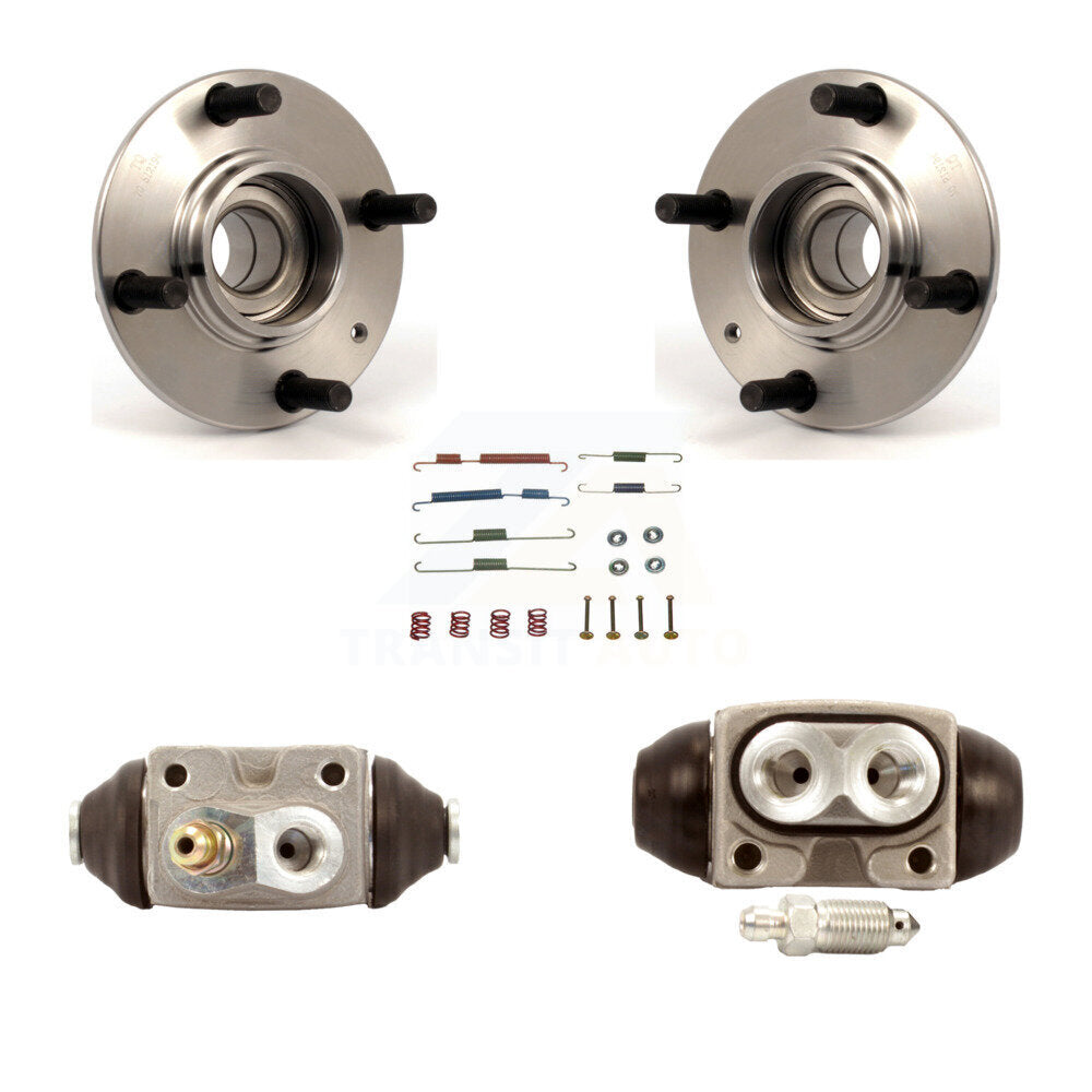 Wheel Cylinders Hardware Hub Bearing Rear Kit For 05 Hyundai Elantra From 02