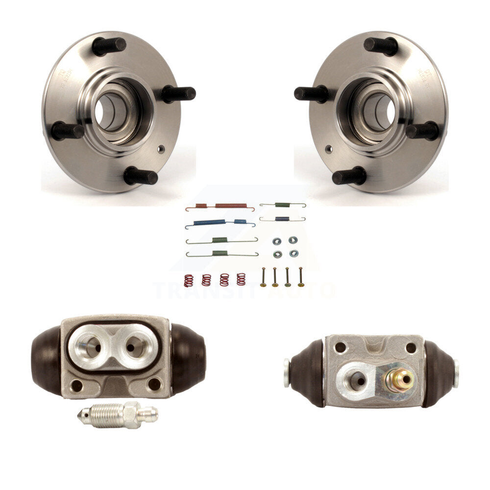 Wheel Cylinders And Hardware Hub Bearing Rear Kit For Kia Spectra Spectra5