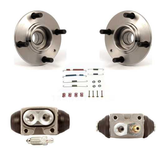 Wheel Cylinders And Hardware Hub Bearing Rear Kit For Kia Spectra Spectra5