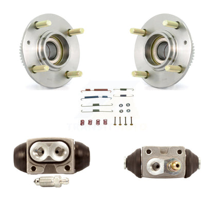 Wheel Cylinders And Hardware Hub Bearing Rear Kit For Kia Spectra5 4-Wheel ABS