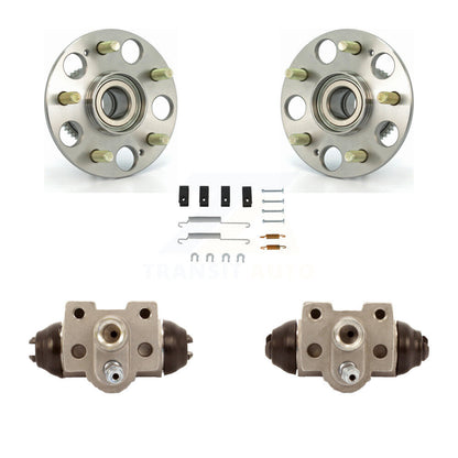 Wheel Cylinders And Hardware Hub Bearing Assembly Rear Kit For Honda Civic