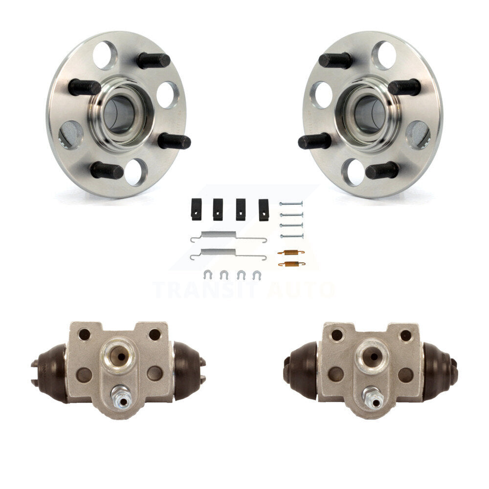 Wheel Cylinders And Hardware Hub Bearing Assembly Rear Kit For Honda Civic