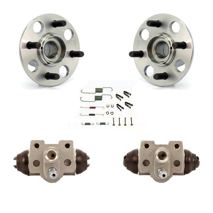 Wheel Cylinders And Hardware Hub Bearing Assembly Rear Kit For Honda Civic
