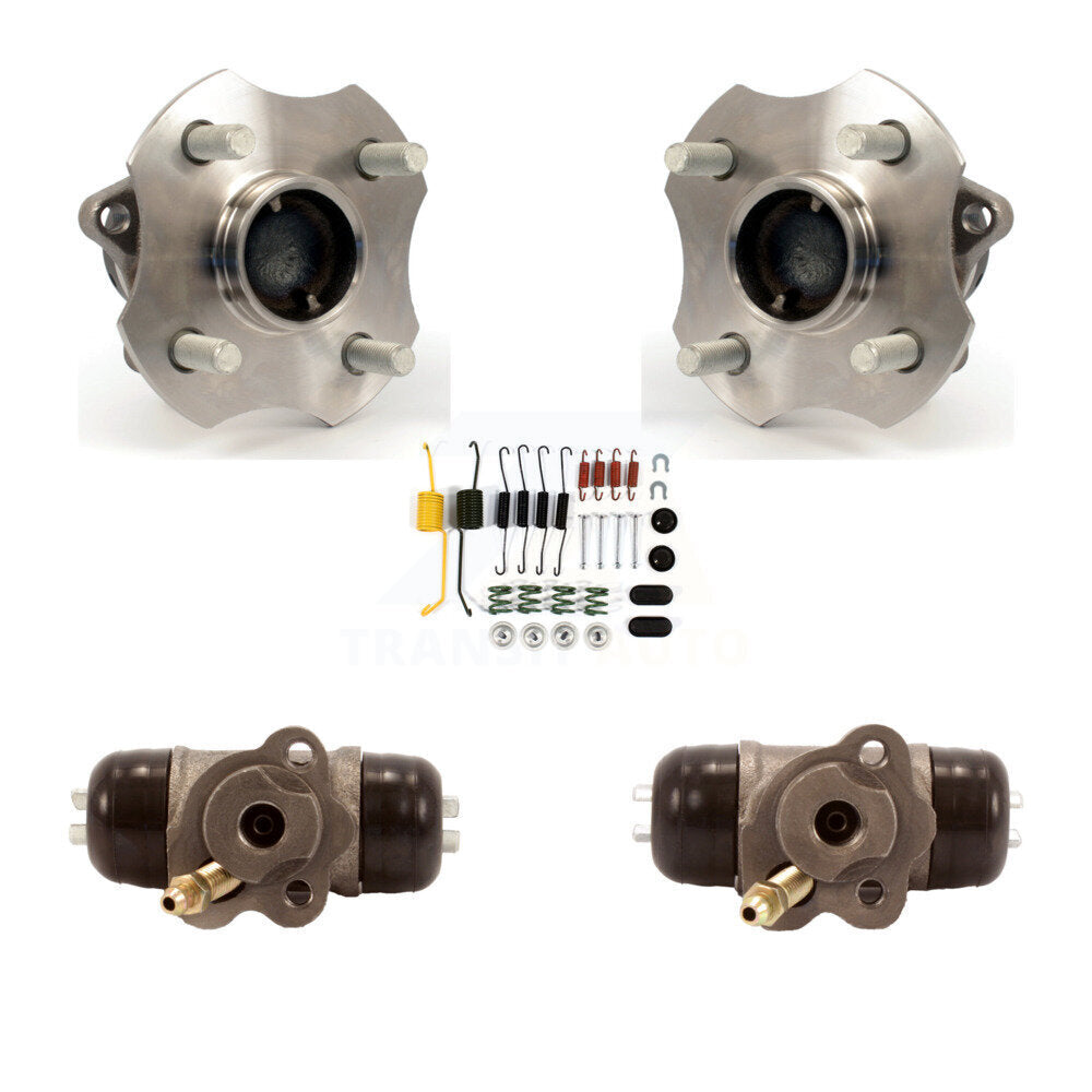 Wheel Cylinders And Hardware Hub Bearing Rear Kit For 2004-2006 Scion xB