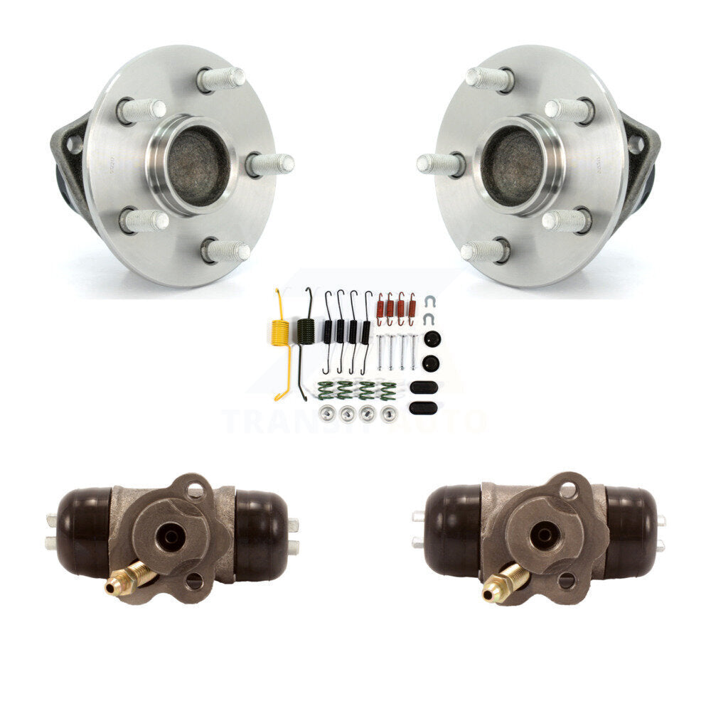 Wheel Cylinders And Hardware Hub Bearing Rear Kit For Toyota Corolla Prius