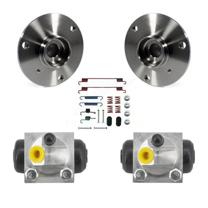 Wheel Cylinders And Hardware Hub Bearing Assembly Rear Kit For Smart Fortwo