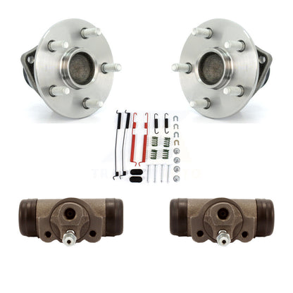Wheel Cylinders And Hardware Hub Bearing Rear Kit For Toyota Matrix Pontiac Vibe