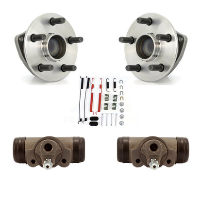 Wheel Cylinders And Hardware Hub Bearing Rear Kit For Toyota Matrix Pontiac Vibe