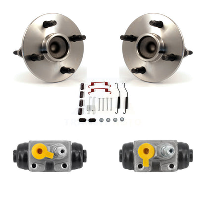 Wheel Cylinders & Hardware Hub Bearing Rear Kit For Chevrolet Cobalt Pontiac G5