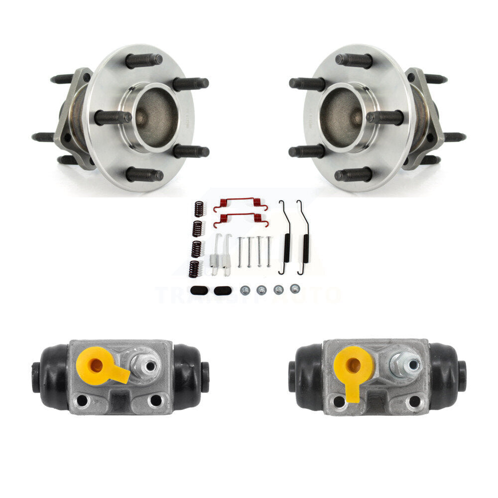 Wheel Cylinders And Hardware Hub Bearing Rear Kit For Chevrolet Cobalt HHR