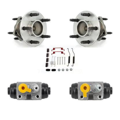 Wheel Cylinders And Hardware Hub Bearing Rear Kit For Chevrolet Cobalt HHR