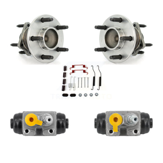 Wheel Cylinders And Hardware Hub Bearing Rear Kit For Chevrolet Cobalt HHR