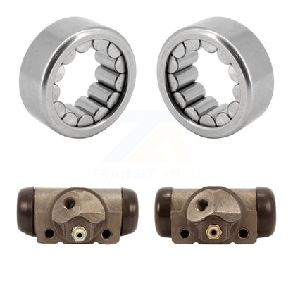 Wheel Cylinders And Bearing Rear Kit For Ford F-150 Dodge Ram 2500 1500 E-150