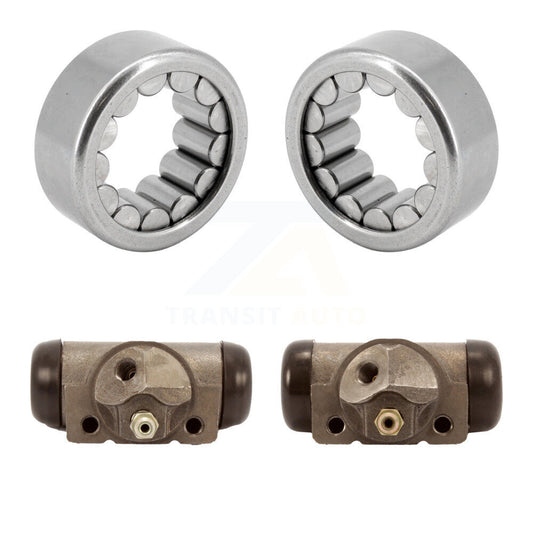 Wheel Cylinders And Bearing Rear Kit For Ford F-150 Dodge Ram 2500 1500 E-150