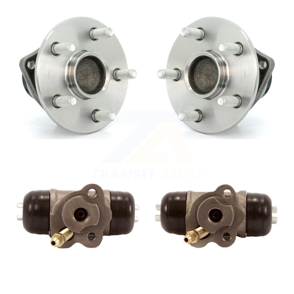 Wheel Cylinders And Hub Bearing Rear Kit For Toyota Corolla Prius Celica