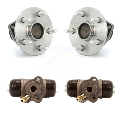 Wheel Cylinders And Hub Bearing Rear Kit For Toyota Corolla Prius Celica