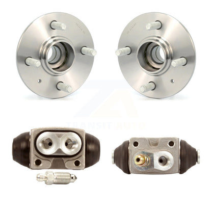 Wheel Cylinders And Hub Bearing Assembly Rear Kit For Hyundai Accent