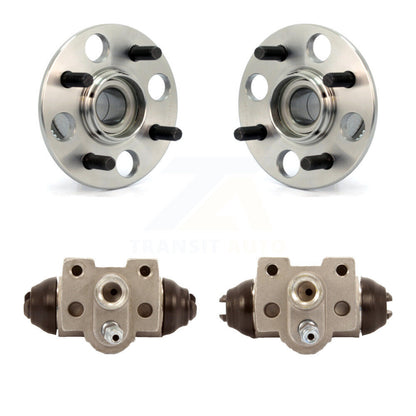 Wheel Cylinders And Hub Bearing Assembly Rear Kit For Honda Civic