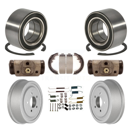 Wheel Cylinders & Coated Drum Shoes Hardware Bearing Rear Kit For Ford Ranger EV