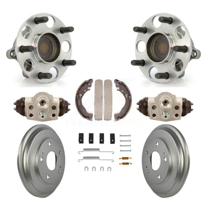 Wheel Cylinders Coated Drum Shoes Hardware Hub Bearing Rear Kit For Honda Civic