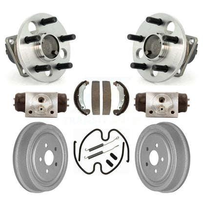 Wheel Cylinders And Coated Drum Shoes Hardware Hub Bearing Rear Kit For Pontiac