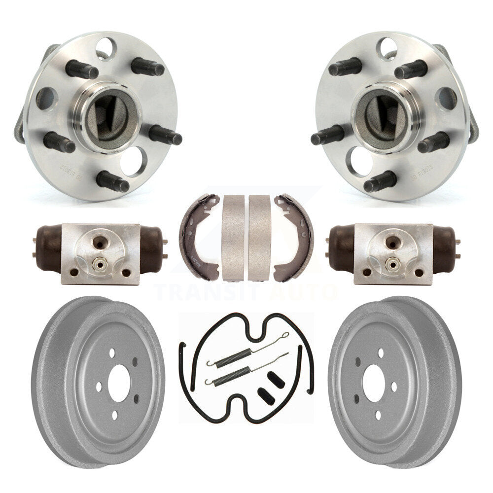 Wheel Cylinders And Coated Drum Shoes Hardware Hub Bearing Assembly Rear Kit For