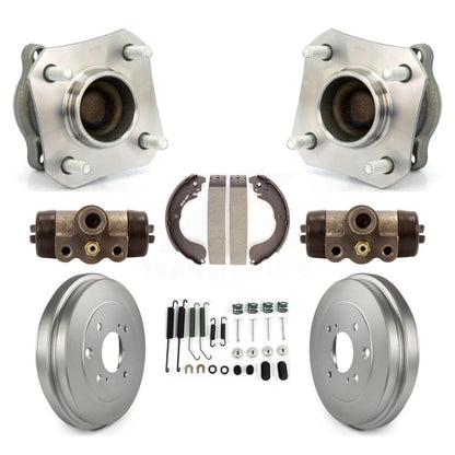 Wheel Cylinders And Coated Drum Shoes Hardware Hub Bearing Assembly Rear Kit For