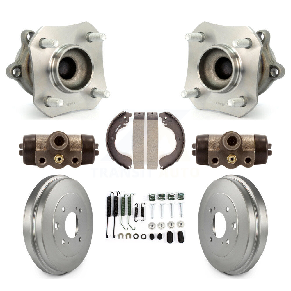 Wheel Cylinders And Coated Drum Shoes Hardware Hub Bearing Assembly Rear Kit For