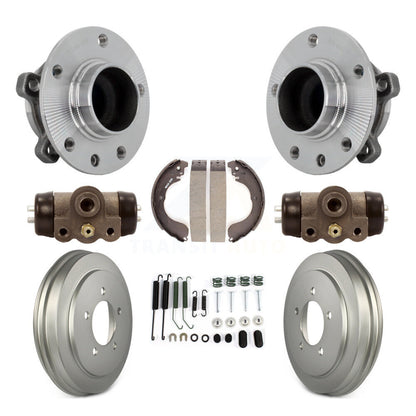 Wheel Cylinders Coated Drum Shoes Hardware Hub Bearing Rear Kit For Jeep Compass