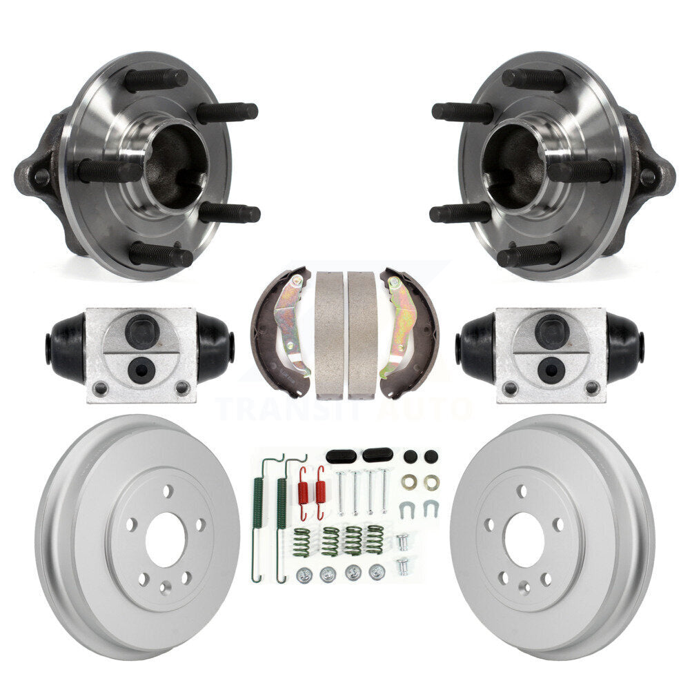 Wheel Cylinders And Coated Drum Shoes Hardware Hub Bearing Assembly Rear Kit For