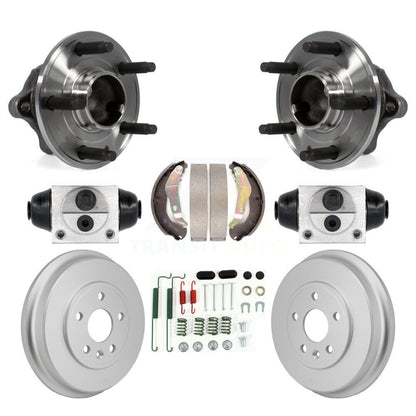 Wheel Cylinders And Coated Drum Shoes Hardware Hub Bearing Assembly Rear Kit For