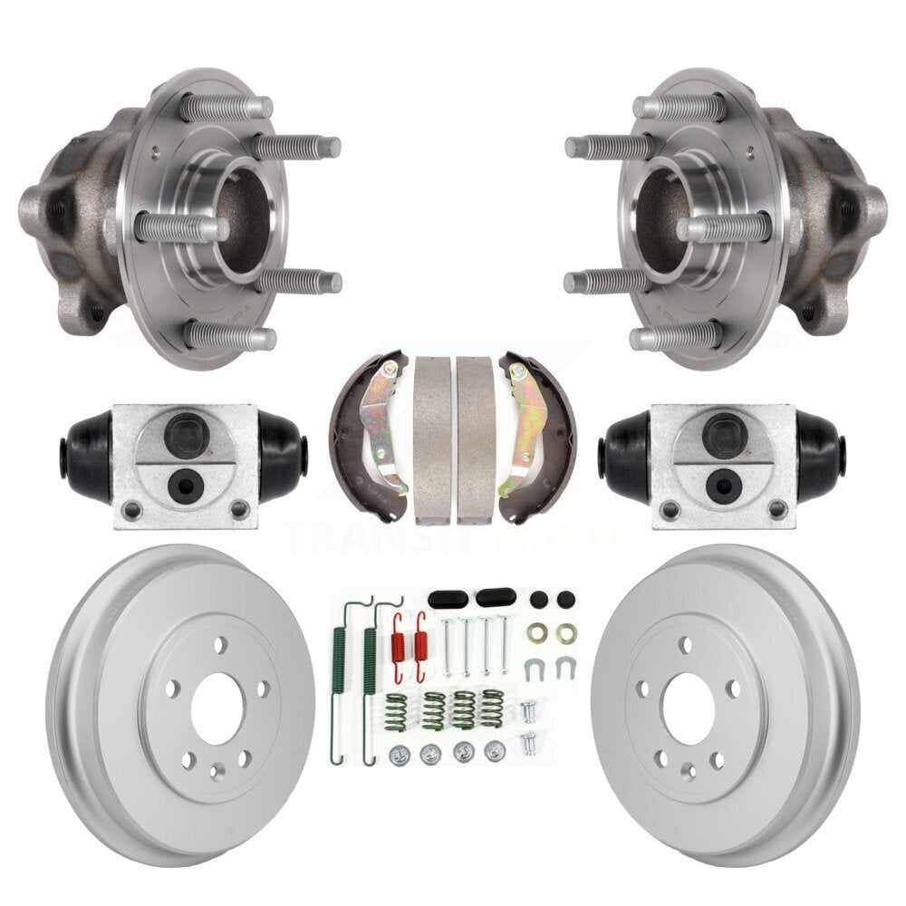 Wheel Cylinders And Coated Drum Shoes Hardware Hub Bearing Assembly Rear Kit For