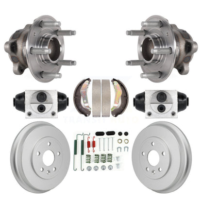 Wheel Cylinders And Coated Drum Shoes Hardware Hub Bearing Assembly Rear Kit For