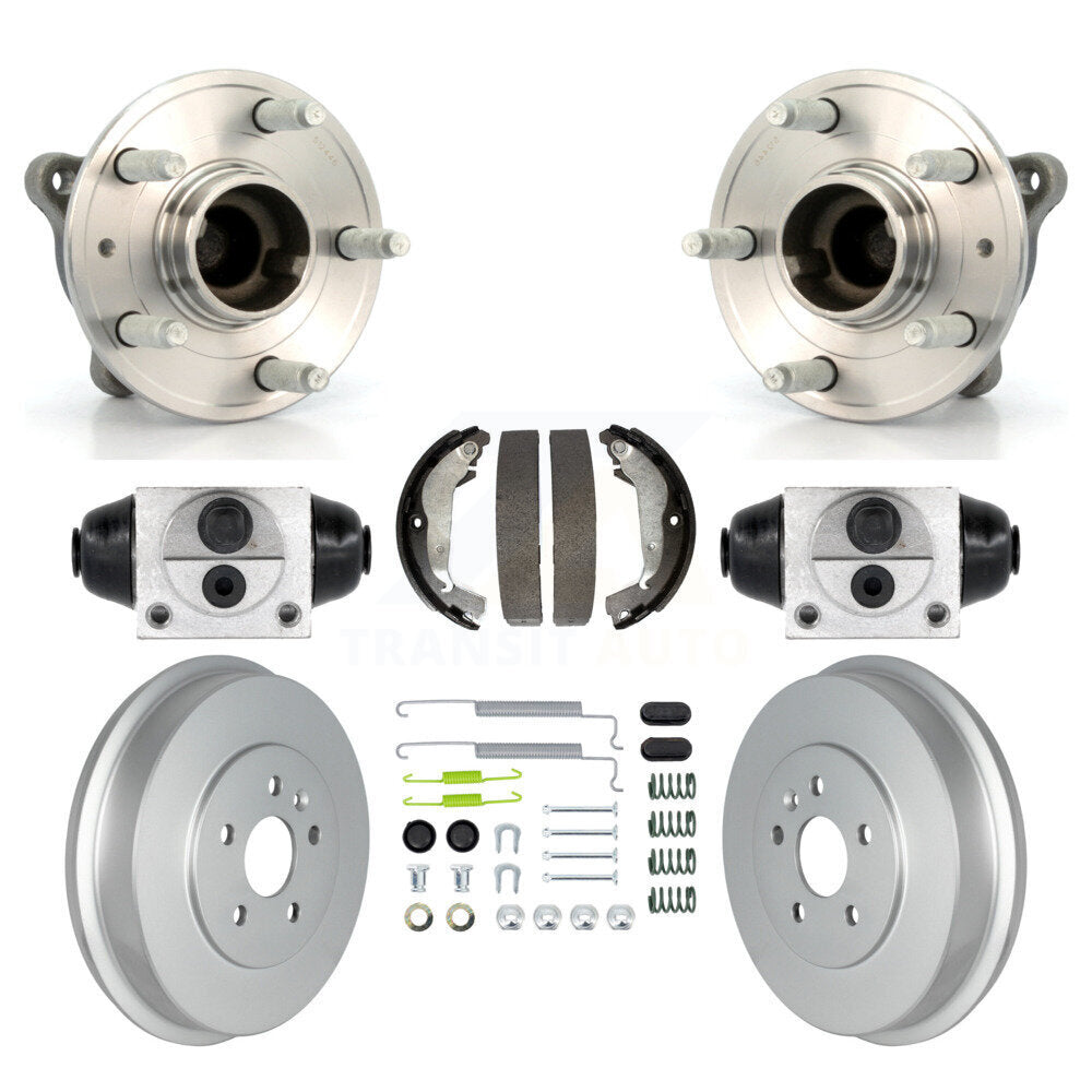 Wheel Cylinders And Coated Drum Shoes Hardware Hub Bearing Assembly Rear Kit For