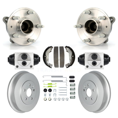 Wheel Cylinders And Coated Drum Shoes Hardware Hub Bearing Assembly Rear Kit For